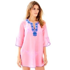 Lilly Pulitzer Piet Tunic Cover up - Size Medium
